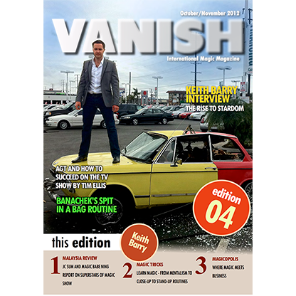 VANISH Magazine October/November 2012 Keith Barry eBook DOWNLOAD