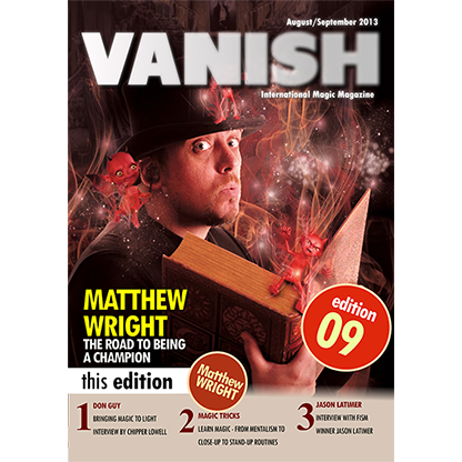VANISH Magazine August/September 2013 Matthew Wright eBook DOWNLOAD
