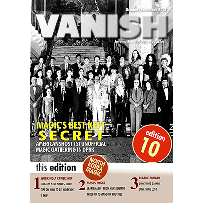 VANISH Magazine October/November 2013 Hal Myers North Korea Visit eBook DOWNLOAD