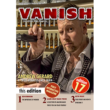 VANISH Magazine December 2014/January 2015 Andrew Gerard eBook DOWNLOAD