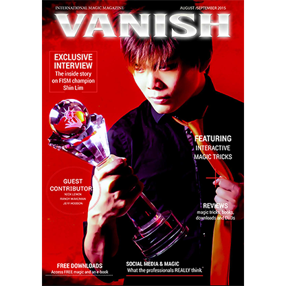 VANISH Magazine August/September 2015 Shin Lim eBook DOWNLOAD