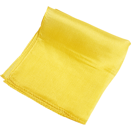 Silk 6 inch (Yellow) Magic By Gosh Trick