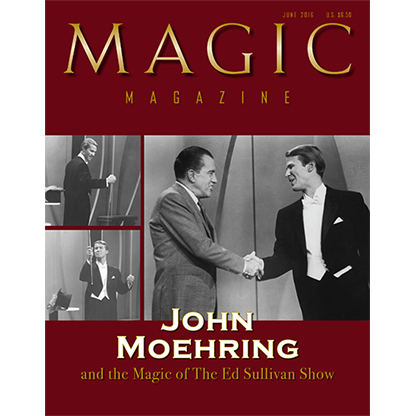 Magic Magazine "John Moehring" June 2016 Book