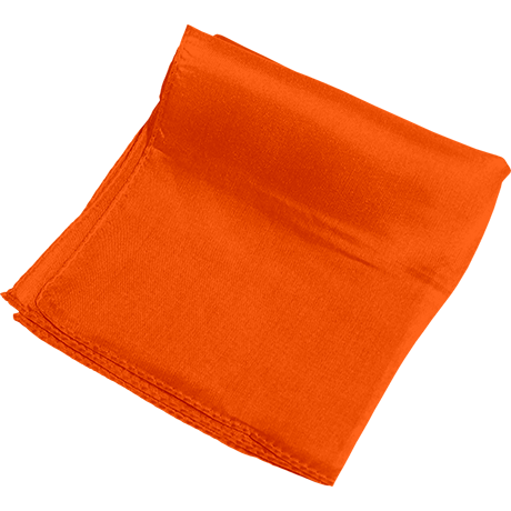 Silk 18 inch (Orange) Magic by Gosh Trick