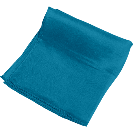 Silk 24 inch (Turquoise) Magic by Gosh - Trick