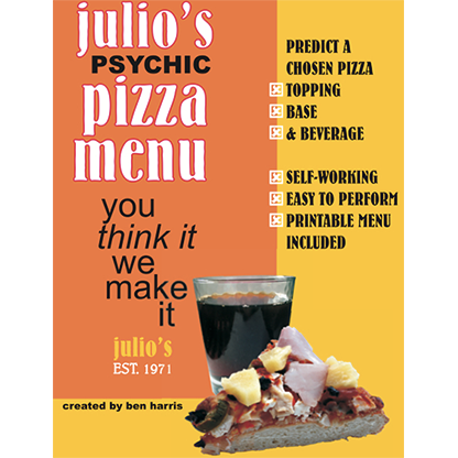 Julios Psychic Pizza by Ben Harris eBook DOWNLOAD
