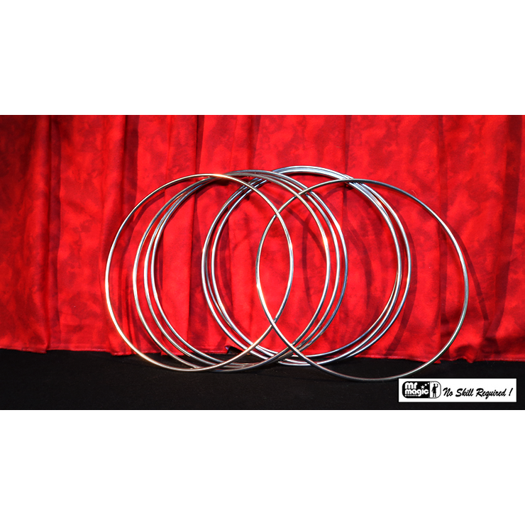 12 inch Linking Rings SS (8 Rings) by Mr. Magic Trick