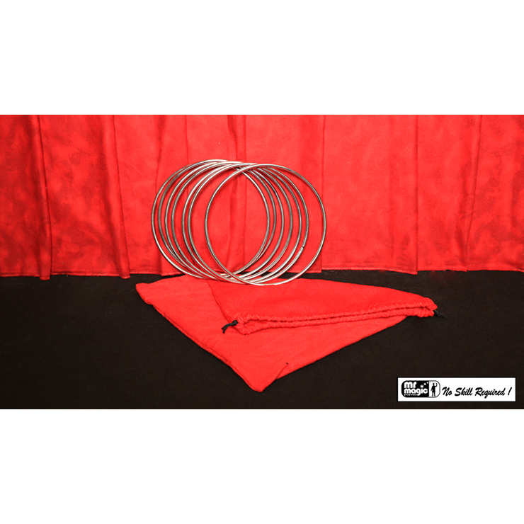 8" Linking Rings SS (7 Rings) by Mr. Mag
