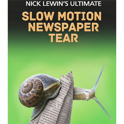 Nick Lewins Ultimate Slow Motion Newspaper Tear DVD