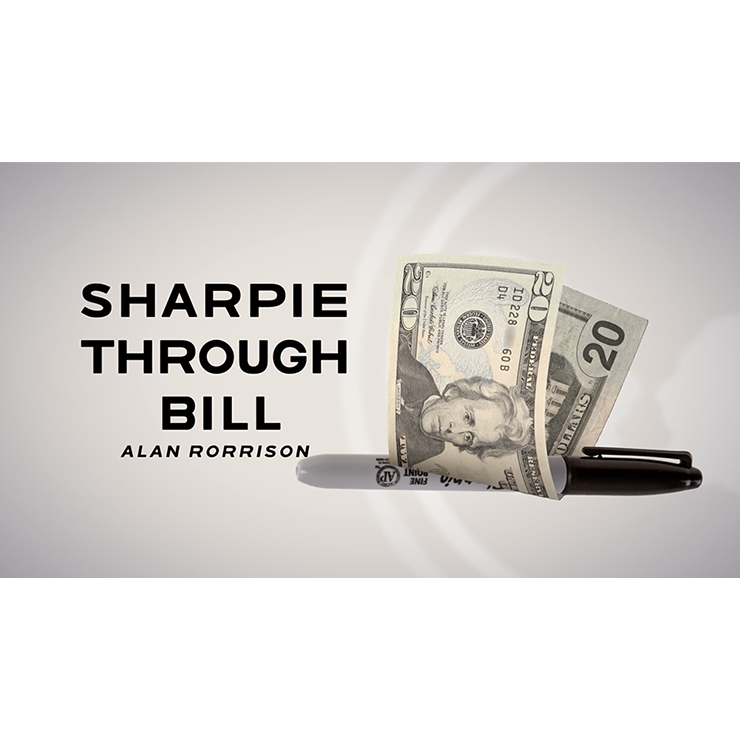 Sharpie Through Bill by Alan Rorrison and SansMinds DVD