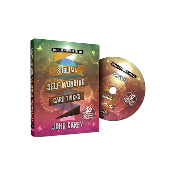 BIGBLINDMEDIA Presents Sublime Self Working Card Tricks by John Carey DVD