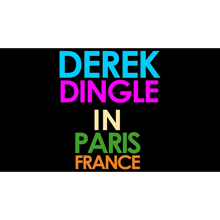 Derek Dingle in Paris France by Mayette Magie Moderne DVD