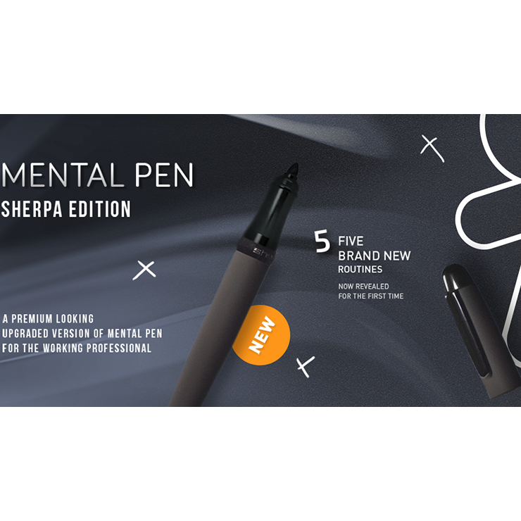 Mental Pen Sherpa Limited Edition by Joi£o Miranda and Gustavo Sereno Trick