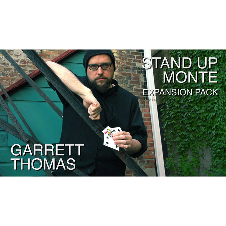 Stand Up Monte Expansion Pack (Gimmicks and Online Instructions) by Garrett Thomas Trick