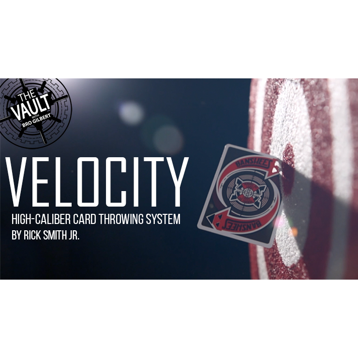 The Vault Velocity: High Caliber Card Throwing System by Rick Smith Jr. video DOWNLOAD