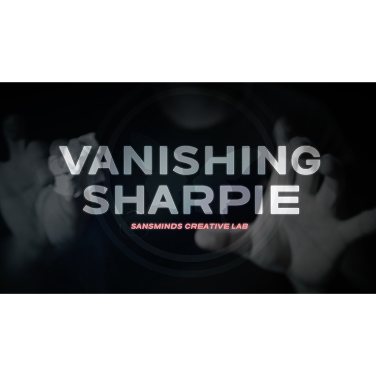 Vanishing Sharpie (DVD and Gimmicks) by SansMinds Creative Lab - DVD