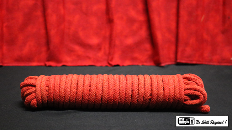 Cotton Rope (Red) 50 ft by Mr. Magic Trick
