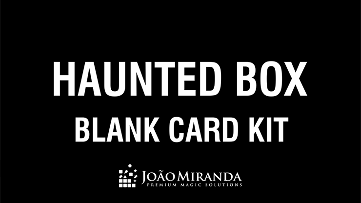 Blank Card Kit for Haunted Box by Joi£o