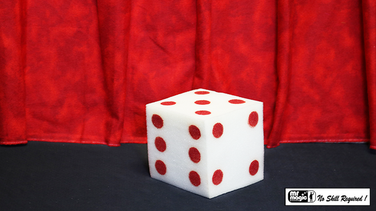 Ball to Dice (Red/White) by Mr. Magic Trick