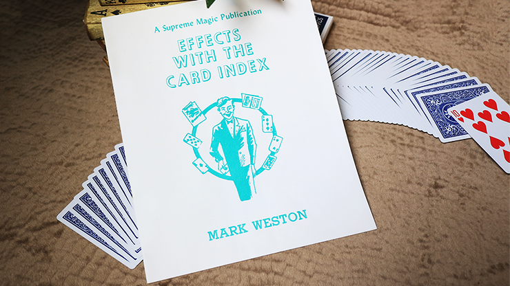 Effects with the Card Index by Mark Weston Book