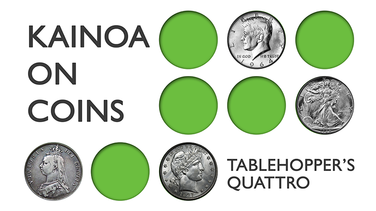 Kainoa on Coins: Tablehoppers Quattro DVD