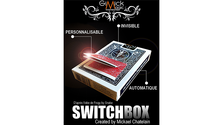 SWITCHBOX (RED) by Mickael Chatelain Trick