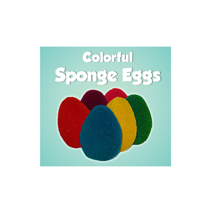 Colorful Sponge Eggs by Timothy Pressley