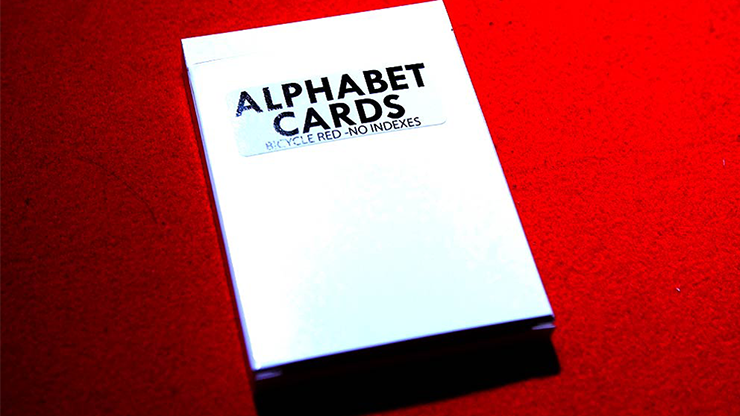 Alphabet Playing Cards Bicycle No Index by PrintByMagic Trick