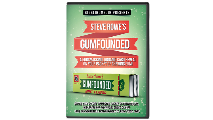GUMFOUNDED (Online Instructions and Gimmick) by Steve Rowe Trick