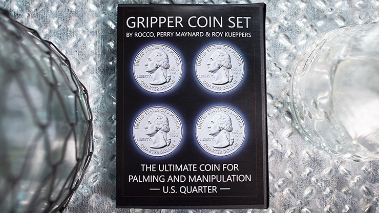 Gripper Coin (Set/U.S. 25) by Rocco Silano Trick