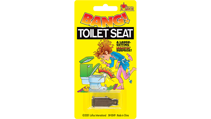 BANG! Toilet Seat Prank by Loftus Tricks