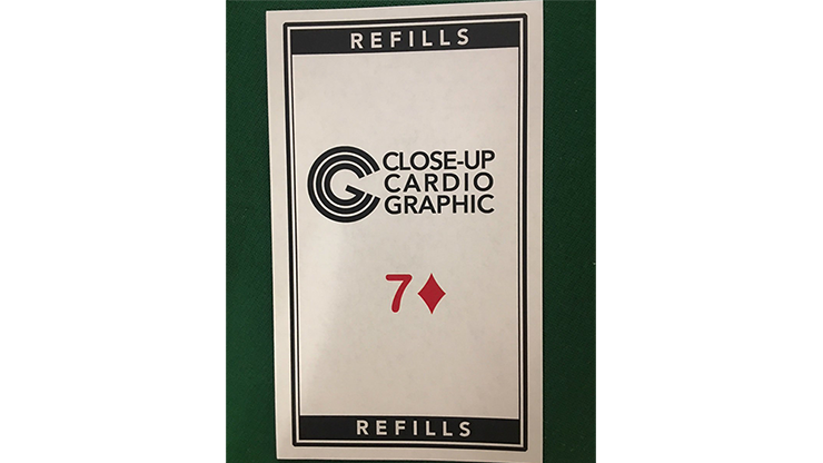 7D Refill Close up Cardiographic by Martin Lewis Trick