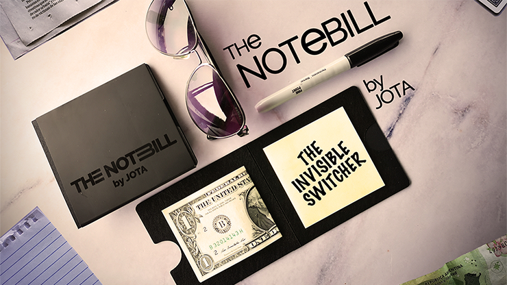 The NOTEBILL (Gimmick and Online Instructions) by JOTA Trick