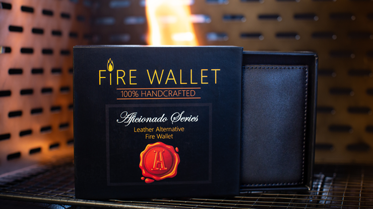 The Aficionado Fire Wallet (Gimmick and Online Instructions) by Murphy\'s Magic Supplies Inc.  - Trick