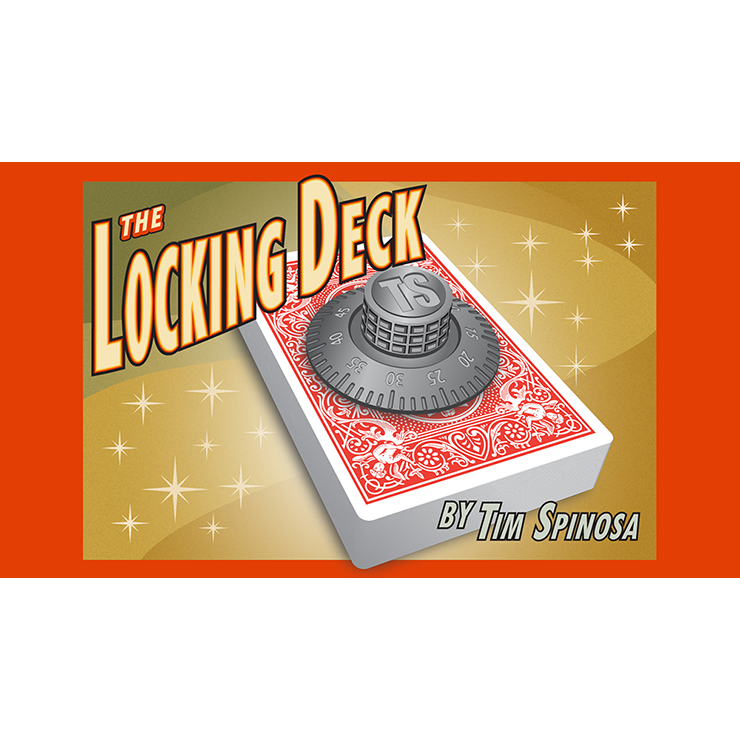 The Locking Deck (BLUE) by Tim Spinosa Trick
