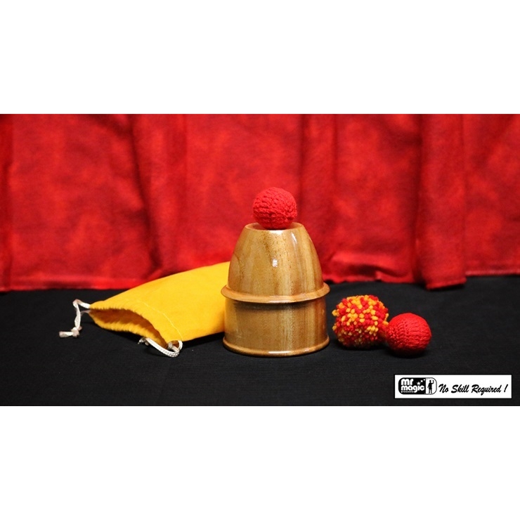 Chop Cup (Wooden) by Mr. Magic Trick