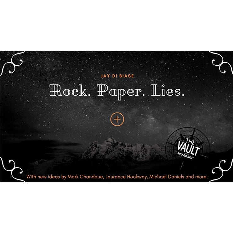 The Vault Rock Paper Lies Plus by Jay Di Biase video DOWNLOAD