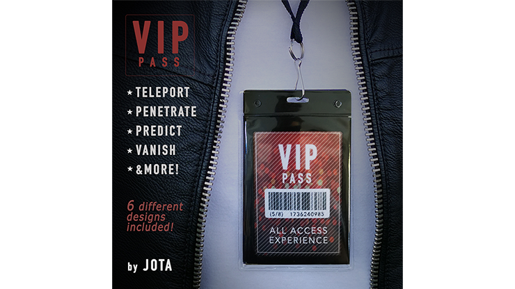 VIP PASS (Gimmick and Online Instructions) by JOTA Trick