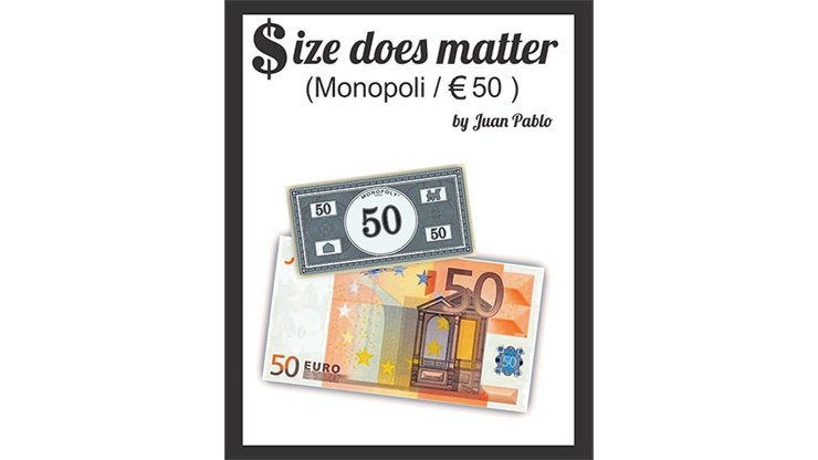Gimmicks and Online Instructions Size Does Matter MONOPOLY EURO by Juan Pablo