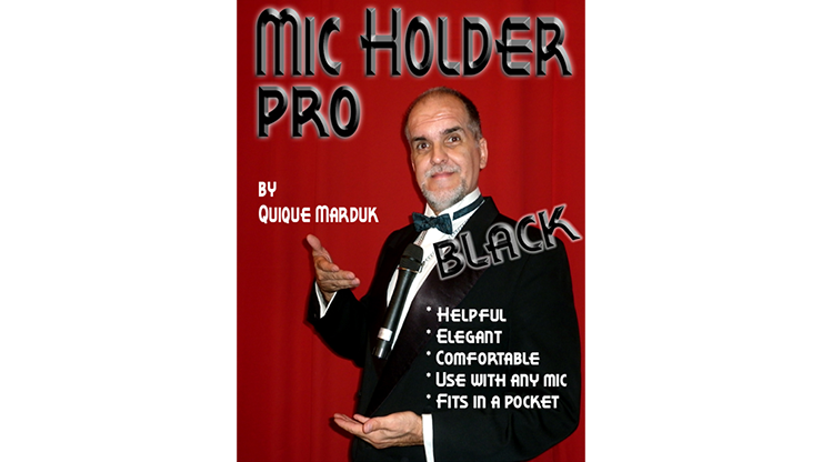 Pro Mic Holder (Black) by Quique marduk Trick