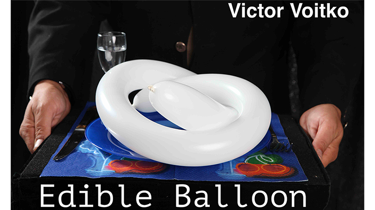 Edible Balloon by Victor Voitko (Gimmick and Online Instructions) Trick