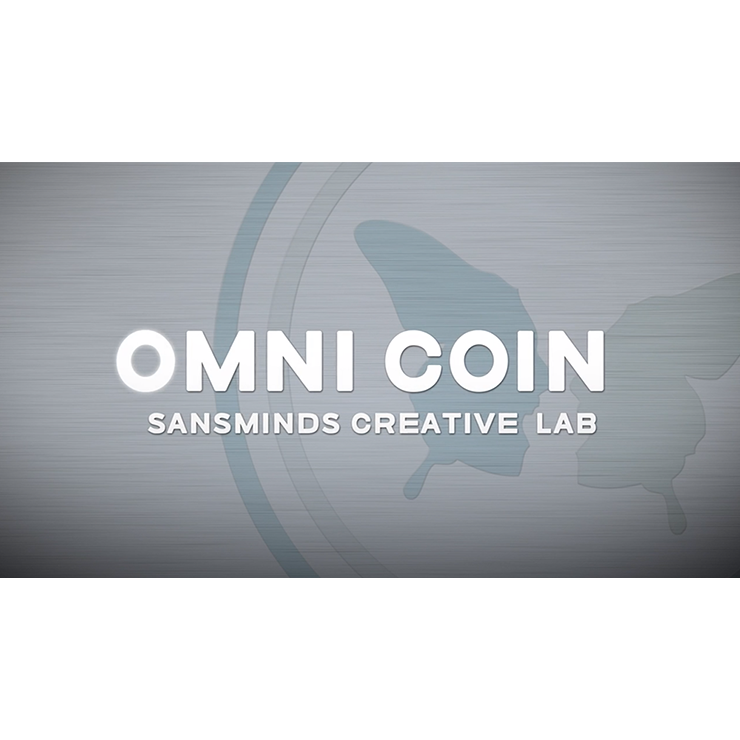 Limited Edition Omni Coin UK version (DVD and Gimmicks) by SansMinds Creative Lab Trick
