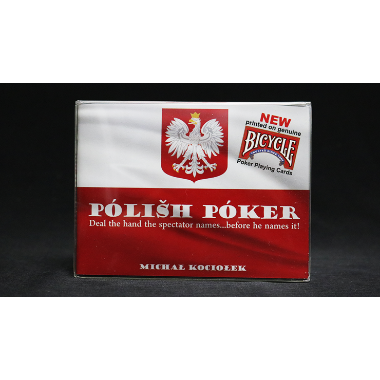Bicycle Edition Polish Poker (Gimmicks and Online Instructions) by Michal Kociolek Trick