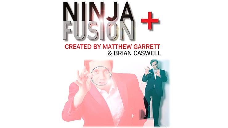 Ninja+ Fusion in Black Chrome (With Online Instructions) by Matthew Garrett & Brian Caswell Trick