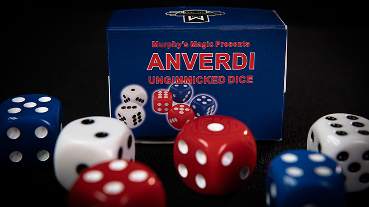 NON GIMMICKED DICE 6 PACK/MIXED by Tony Anverdi Trick