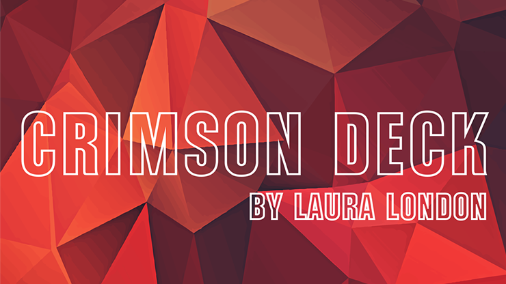 Crimson Deck (Gimmicks and Online Instructions) by Laura London and The Other Brothers Trick
