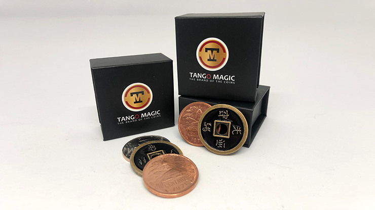 Triple TUC (Tango Ultimate Coin) (D0203)Tricolor with Online Instructions by Tango Trick
