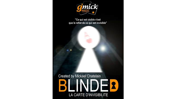 BLINDED RED (Gimmick and Online Instructions) by Mickael Chatelain Trick
