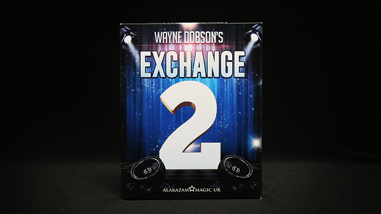 Waynes Exchange 2 (Gimmick and Online Instructions) by Wayne Dobson and Alakazam Magic DVD