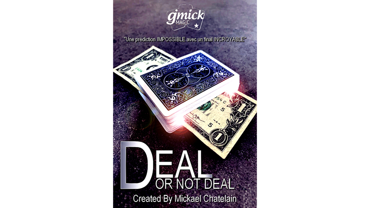 DEAL OR NOT DEAL Red (Gimmick and Online Instructions) by Mickael Chatelain Trick